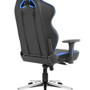 Fauteuil Gaming AKRacing Masters Series Max Simili Cuir Noir Bleu