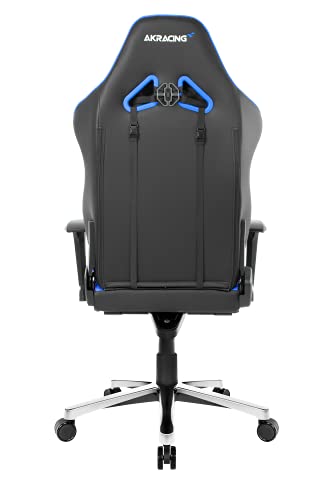 Fauteuil Gaming AKRacing Masters Series Max Simili Cuir Noir Bleu