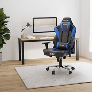 Fauteuil Gaming AKRacing Masters Series Max Simili Cuir Noir Bleu