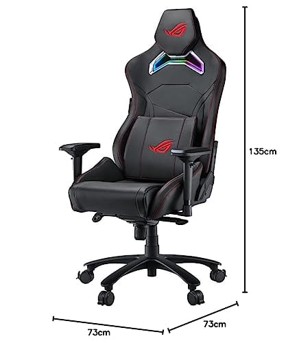 Fauteuil Gaming ASUS ROG Chariot – RGB, Support Lombaire, Accoudoirs 4D