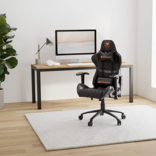 Fauteuil Gaming COUGAR Armor One Noir Simili Cuir Taille Médium