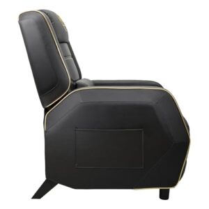Fauteuil Gaming COUGAR RANGER S ROYAL – Noir et Or, Inclinable, Cuir PVC