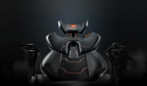 Fauteuil Gaming COUGAR TERMINATOR Noir – Ergonomique avec Accoudoirs 4D