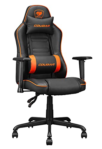 Fauteuil Gaming Cougar FUSIONS avec Support Lombaire 3D et Inclinaison 160º