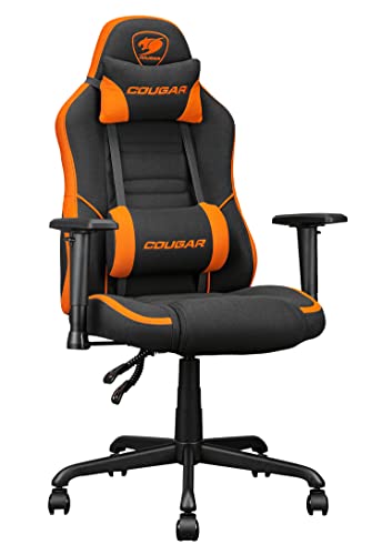 Fauteuil Gaming Cougar FUSIONSF : Support Lombaire 3D, Inclinable et Respirant