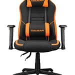 Fauteuil Gaming Cougar FUSIONSF : Support Lombaire 3D, Inclinable et Respirant