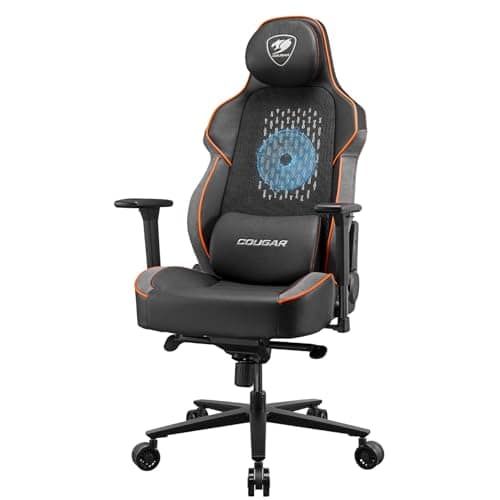 Fauteuil Gaming Cougar NXSYS Aero avec Ventilateur ARGB 200 mm et Accoudoirs 3D