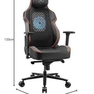 Fauteuil Gaming Cougar NXSYS Aero avec Ventilateur ARGB 200 mm et Accoudoirs 3D