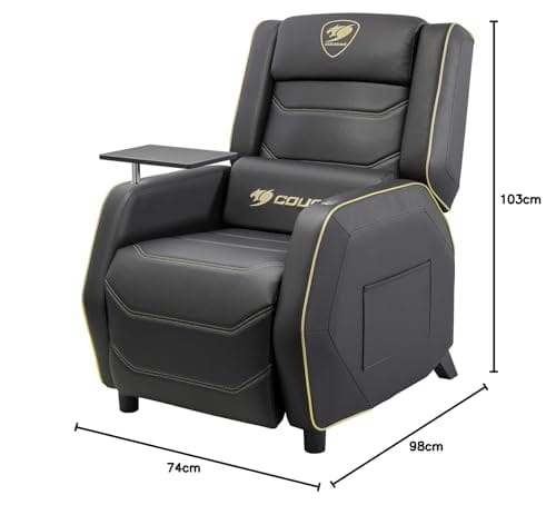 Fauteuil Gaming Cougar Ranger Pro – Réglages Personnalisés et Support Lombaire