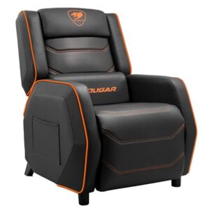 Fauteuil Gaming Cougar Ranger S – Cuir PVC, Ergonomique, Inclinaison 115º-157º