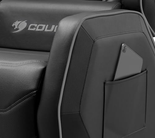Fauteuil Gaming Cougar Ranger S Black | Ergonomique et Réglable