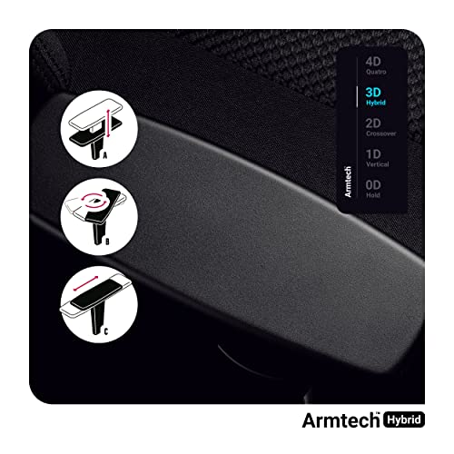 Fauteuil Gaming Diablo X-Player 2.0 Ergonomique avec Accoudoirs 3D et Coussin