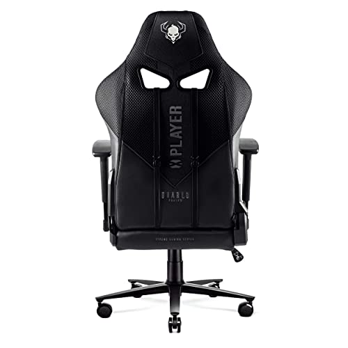 Fauteuil Gaming Diablo X-Player 2.0 Ergonomique avec Accoudoirs 3D et Coussin