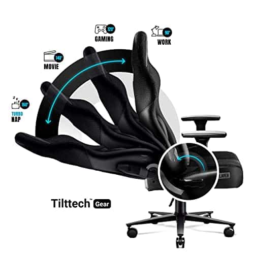 Fauteuil Gaming Diablo X-Player 2.0 Ergonomique avec Accoudoirs 3D et Coussin