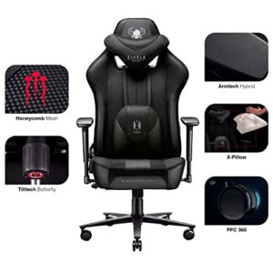 Fauteuil Gaming Diablo X-Player 2.0 Ergonomique avec Accoudoirs 3D et Coussin