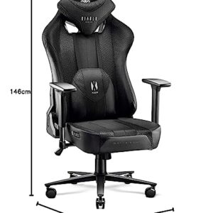 Fauteuil Gaming Diablo X-Player 2.0 Ergonomique avec Accoudoirs 3D et Coussin