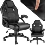 Fauteuil Gaming TecTake® Ergonomique 360° avec Accoudoirs et Hauteur Réglable