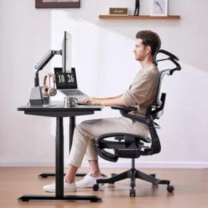 HINOMI H1 Pro V2 : Chaise de Bureau Ergonomique avec Repose-Pieds et Accoudoirs 5D