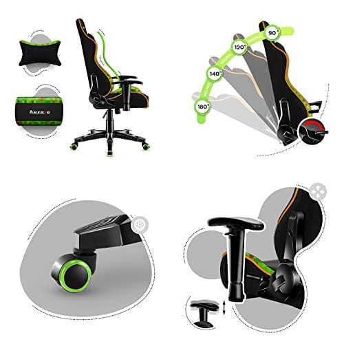 Huzaro Ranger 6.0 : Chaise Gaming Ergonomique Réglable jusqu’à 130 kg