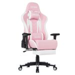 IntimaTe WM Heart Chaise Gaming Rose - Fauteuil de Jeu Ergonomique