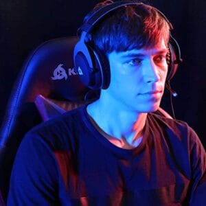 KLIM Chaise Gaming Inclinable en Simili Cuir – Noir Haut de Gamme