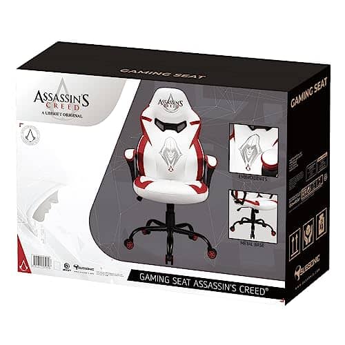 Chaise Gaming Subsonic Assassin’s Creed Blanc Taille S/M