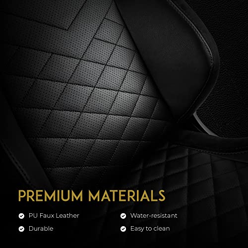 Noblechairs Epic : Chaise de Gaming et Bureau en Cuir Noir PU