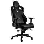 Noblechairs Epic : Chaise de Gaming et Bureau en Cuir Noir PU
