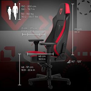 Noblechairs Hero MOUZ Edition : Chaise de Gaming Ergonomique et Durable