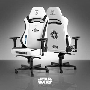 Noblechairs Hero ST Stormtrooper : Chaise de gaming ergonomique et robuste, 150 kg