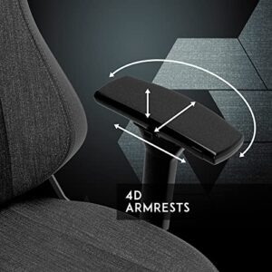 Noblechairs Hero ST TX : Chaise Gaming et Bureau Ergonomique 150 kg