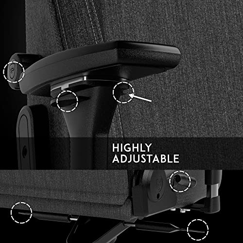 Noblechairs Hero ST TX : Chaise Gaming et Bureau Ergonomique 150 kg