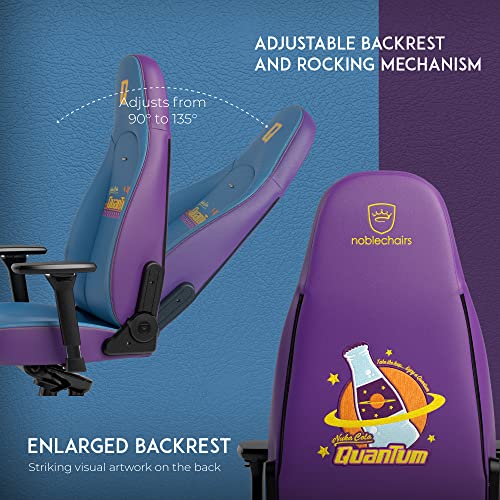 Noblechairs Icon Nuka-Cola Quantum : Chaise Gaming Ergonomique PU 150 kg