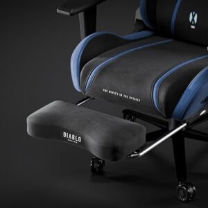 Repose-pieds Diablo X-Horn 2.0 et X-One 2.0 – Tissu Beige/Noir et Bleu/Noir