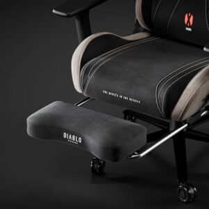 Repose-pieds Diablo X-Horn 2.0 et X-One 2.0 – Tissu Beige/Noir et Bleu/Noir