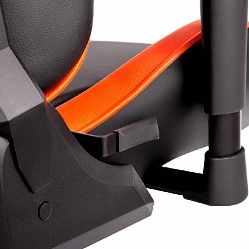 Chaise de Jeu COUGAR Armor – Assise Rembourrée et Dossier Rigide Noir/Orange