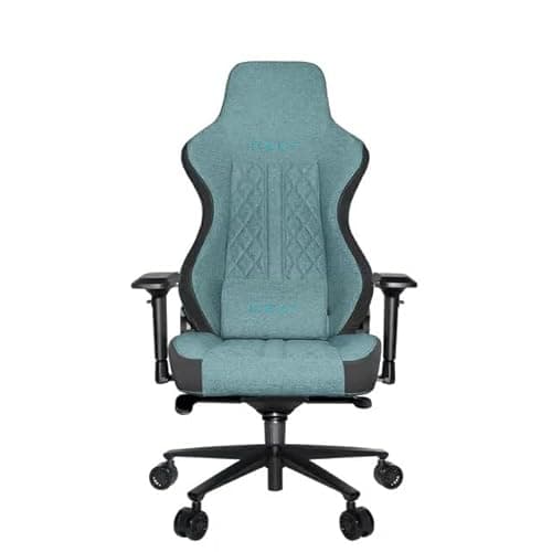 REKT ULTIM8 Plus : Chaise Gaming XL Inclinable 180° Turquoise, Support 150kg