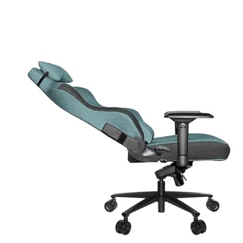 REKT ULTIM8 Plus : Chaise Gaming XL Inclinable 180° Turquoise, Support 150kg
