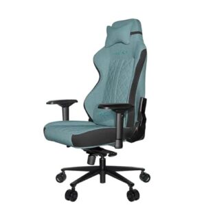 REKT ULTIM8 Plus : Chaise Gaming XL Inclinable 180° Turquoise, Support 150kg