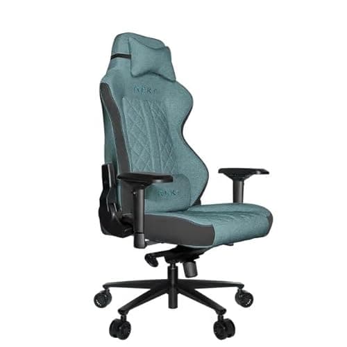 REKT ULTIM8 Plus : Chaise Gaming XL Inclinable 180° Turquoise, Support 150kg