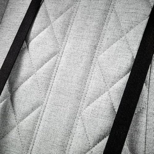 REKT ULTIM8-RS : Chaise Gaming Tissu Premium, Inclinable 160° – Gris Clair