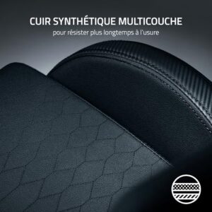 Razer Iskur : Chaise de jeu haut de gamme avec soutien lombaire