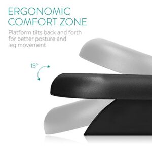 Repose-Pieds Ergonomique Navaris pour Bureau et Chaise Gaming – Angle Réglable