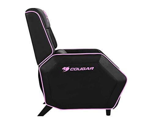 Fauteuil Gamer COUGAR Ranger Sofa PU Noir/Rose pour un Confort Optimal
