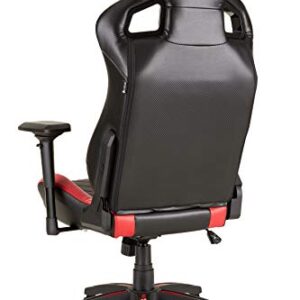 T1 Race – Fauteuil Gaming Ergonomique Noir/Rouge avec Accoudoirs 4D