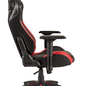 T1 Race – Fauteuil Gaming Ergonomique Noir/Rouge avec Accoudoirs 4D