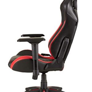 T1 Race – Fauteuil Gaming Ergonomique Noir/Rouge avec Accoudoirs 4D