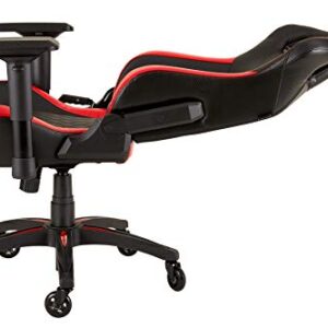 T1 Race – Fauteuil Gaming Ergonomique Noir/Rouge avec Accoudoirs 4D
