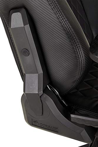 T1 Race – Fauteuil Gaming Ergonomique Noir/Rouge avec Accoudoirs 4D