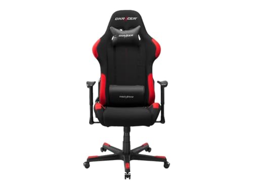 Chaise de Gaming DXRacer Formula Series F01 Noir/Rouge pour Confort Optimal